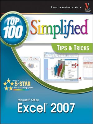cover image of Microsoft Office Excel 2007